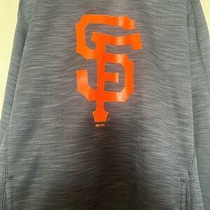 Majestic Gray Sweater San Francisco Giants
